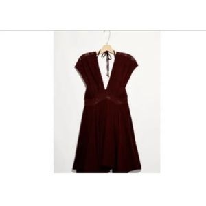 Free People La Vida Loca Mini Dress Women Casual Sleeveless Backless in